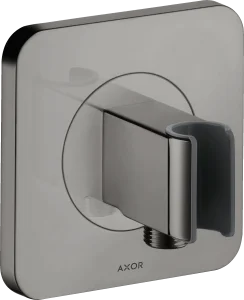 Axor Citterio E Wall Outlet 144 X 122 X 92mm Gunmetal/chrome - Polished