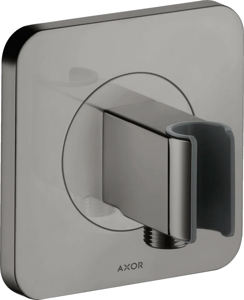 Axor Citterio E Wall Outlet 144 X 122 X 92mm Gunmetal/chrome - Polished product image - Image 1