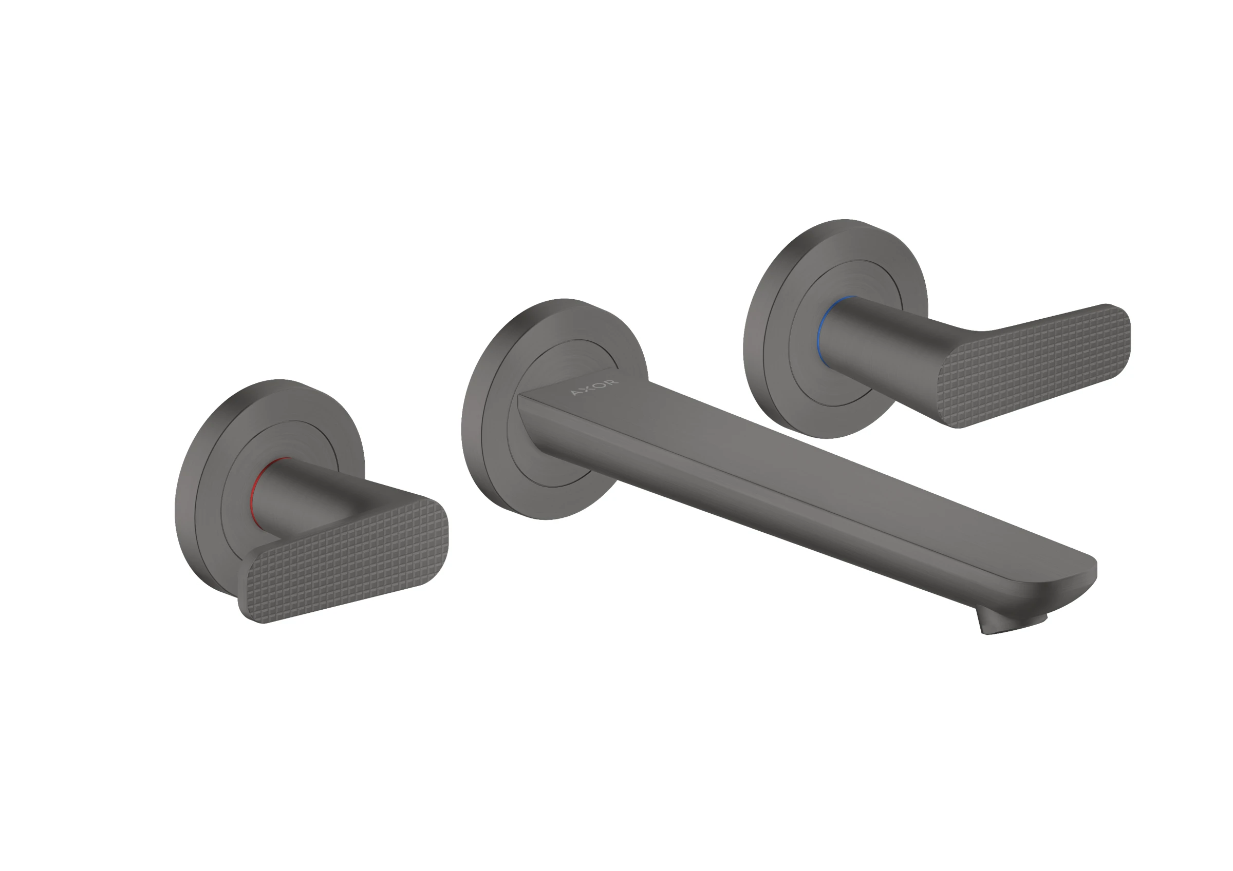 Axor Citterio C Manual Mixers 458 X 247 X 107mm Gunmetal/chrome - Brushed