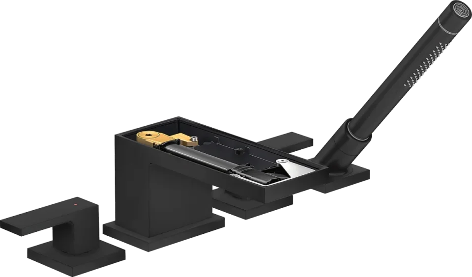 Axor Myedition Bath Mixers Concealed 400 X 350 X 160mm Black - Matt product image - Image 1