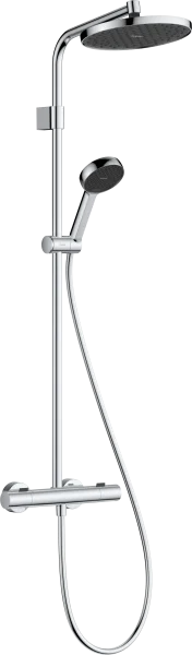 Hansgrohe Activera S Showerpipe 240 1jet Ecosmart+ Mit Ecostat Fine Varia Chrome