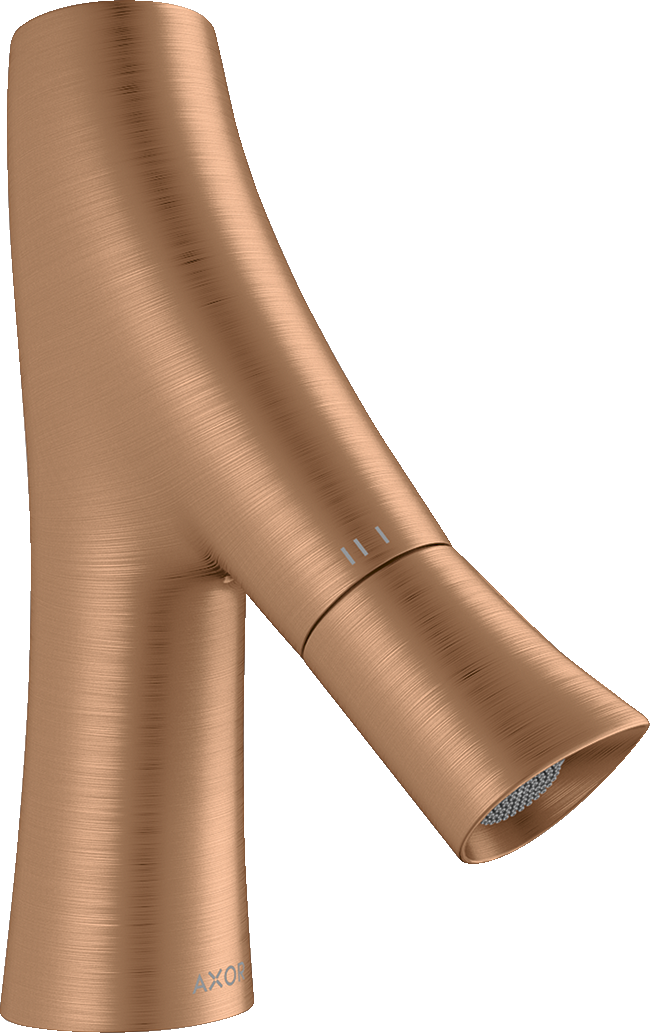 Axor Starck Organic Pillar Tap 465 X 240 X 78mm Bronze - Brushed