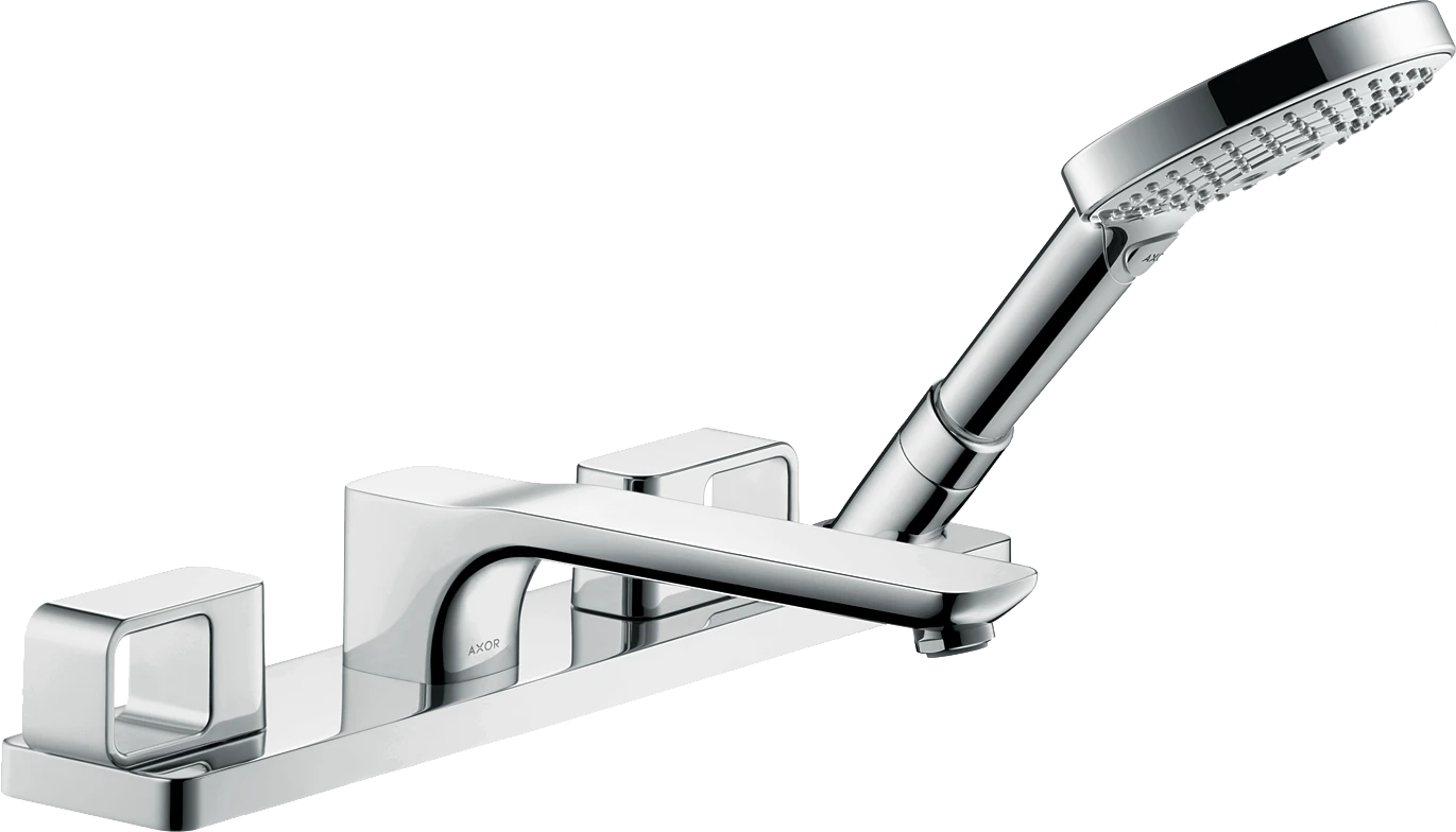 Axor Urquiola Bath Mixers Concealed 263 X 82 X 87mm Brass - Brushed