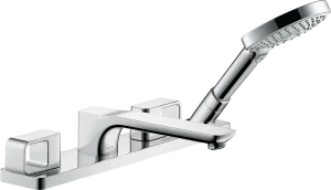 Axor Urquiola Bath Mixers Concealed 263 X 82 X 87mm Brass - Brushed
