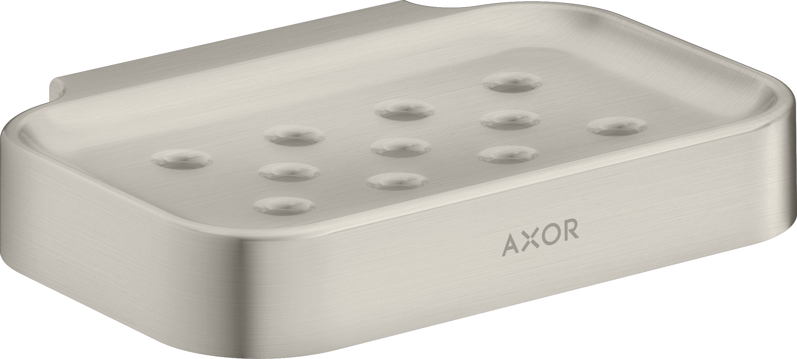 Axor Universal Circular Soap Dishes /-basket 130 X 110 X 87mm Stainless Steel