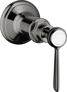 Axor Montreux Shut-off Valves 130 X 110 X 85mm Gunmetal/chrome - Polished