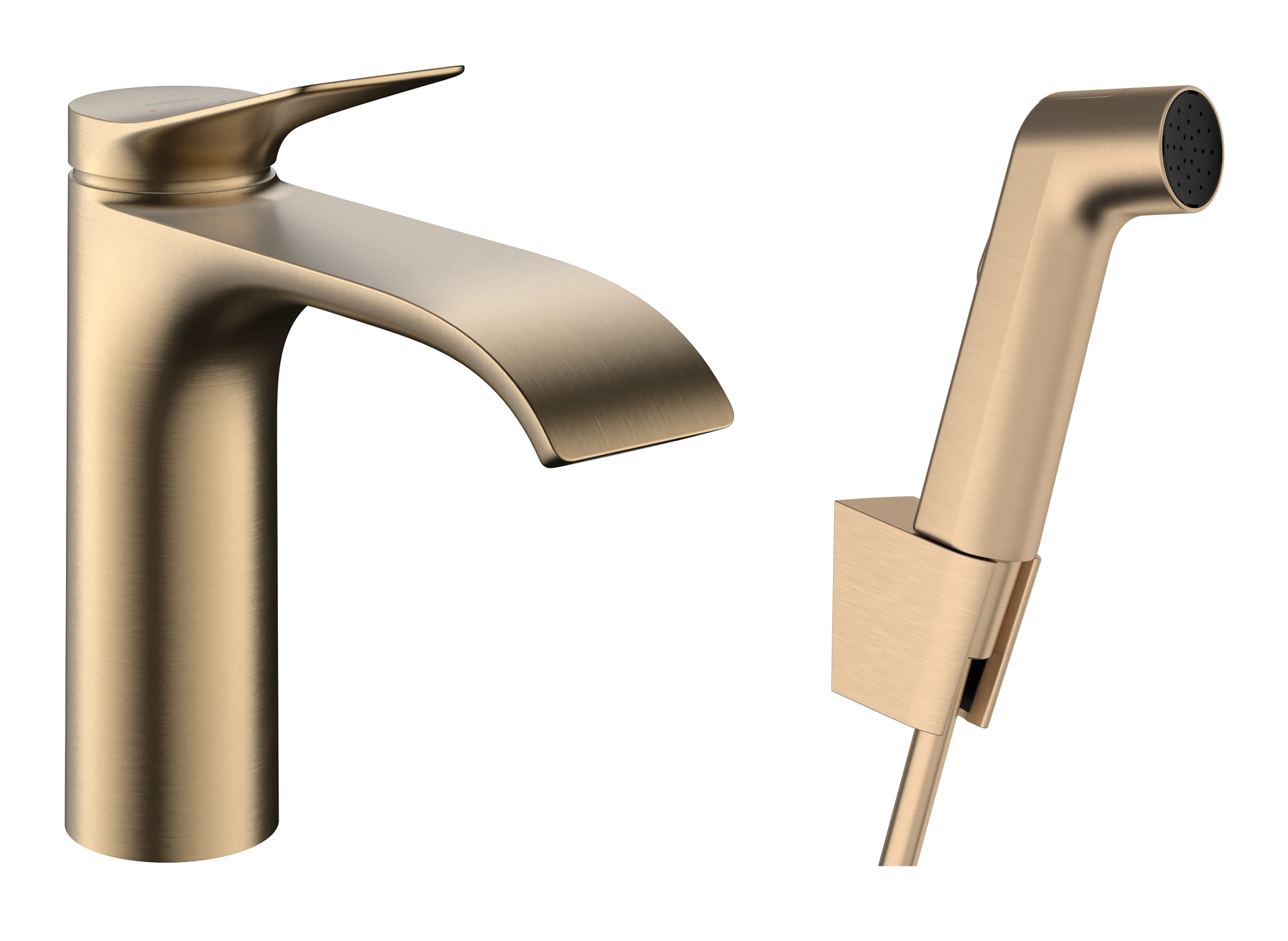 Hansgrohe Vivenis Manual Mixers 550 X 310 X 80mm Bronze - Brushed