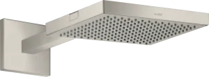 Axor Showersolutions Overhead Shower 240/240 With Shower Arm Stainless Steel Optic