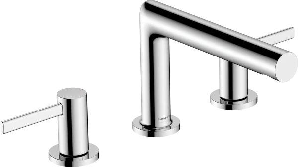 Hansgrohe Zesis S 3-hole Basin Mixer 100 With Pop-up Waste Set Chrome