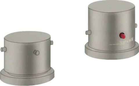 Axor Starck Thermostatic Bath Filler Concealed 130 X 110 X 87mm Stainless Steel product image - Image 1