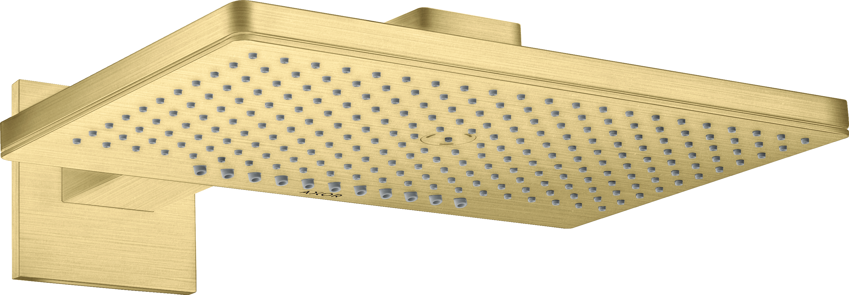 Axor Showersolutions Overhead Showers 590 X 390 X 215mm Brass - Brushed