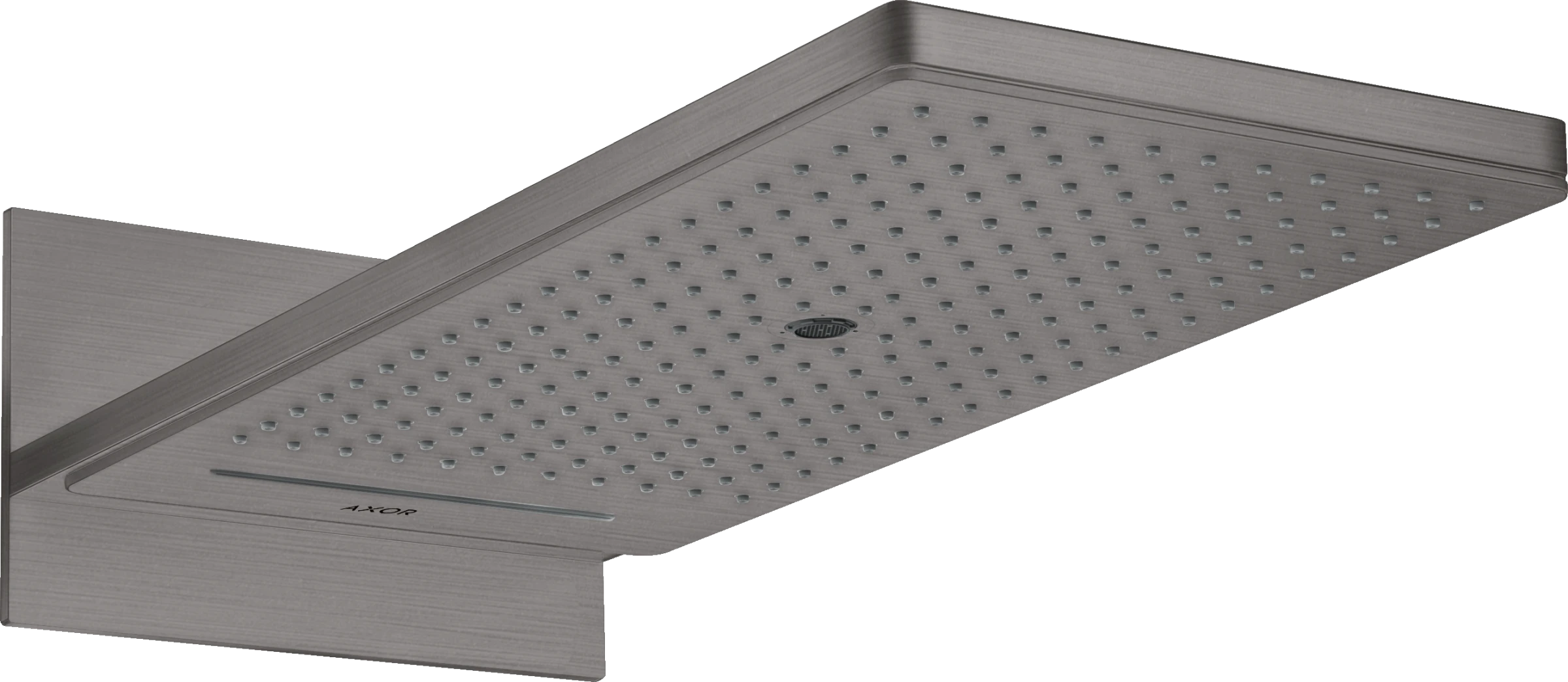 Axor Showersolutions Overhead Showers 657 X 399 X 220mm Gunmetal/chrome - Brushed