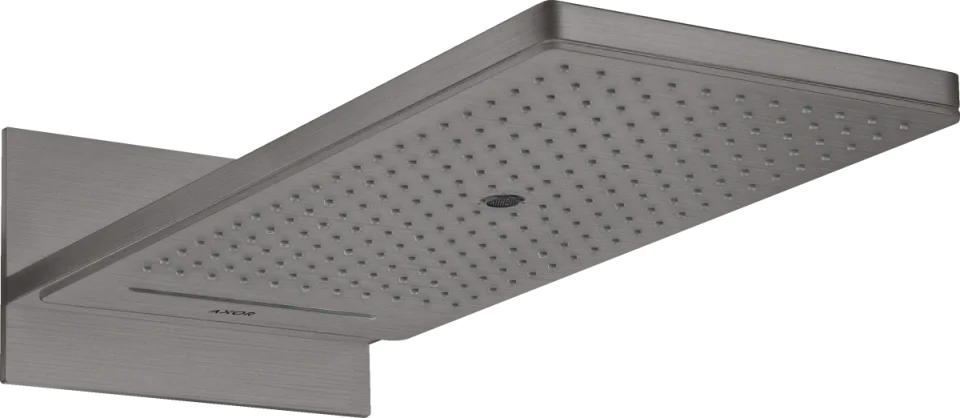 Axor Showersolutions Overhead Showers 657 X 399 X 220mm Gunmetal/chrome - Brushed product image - Image 1