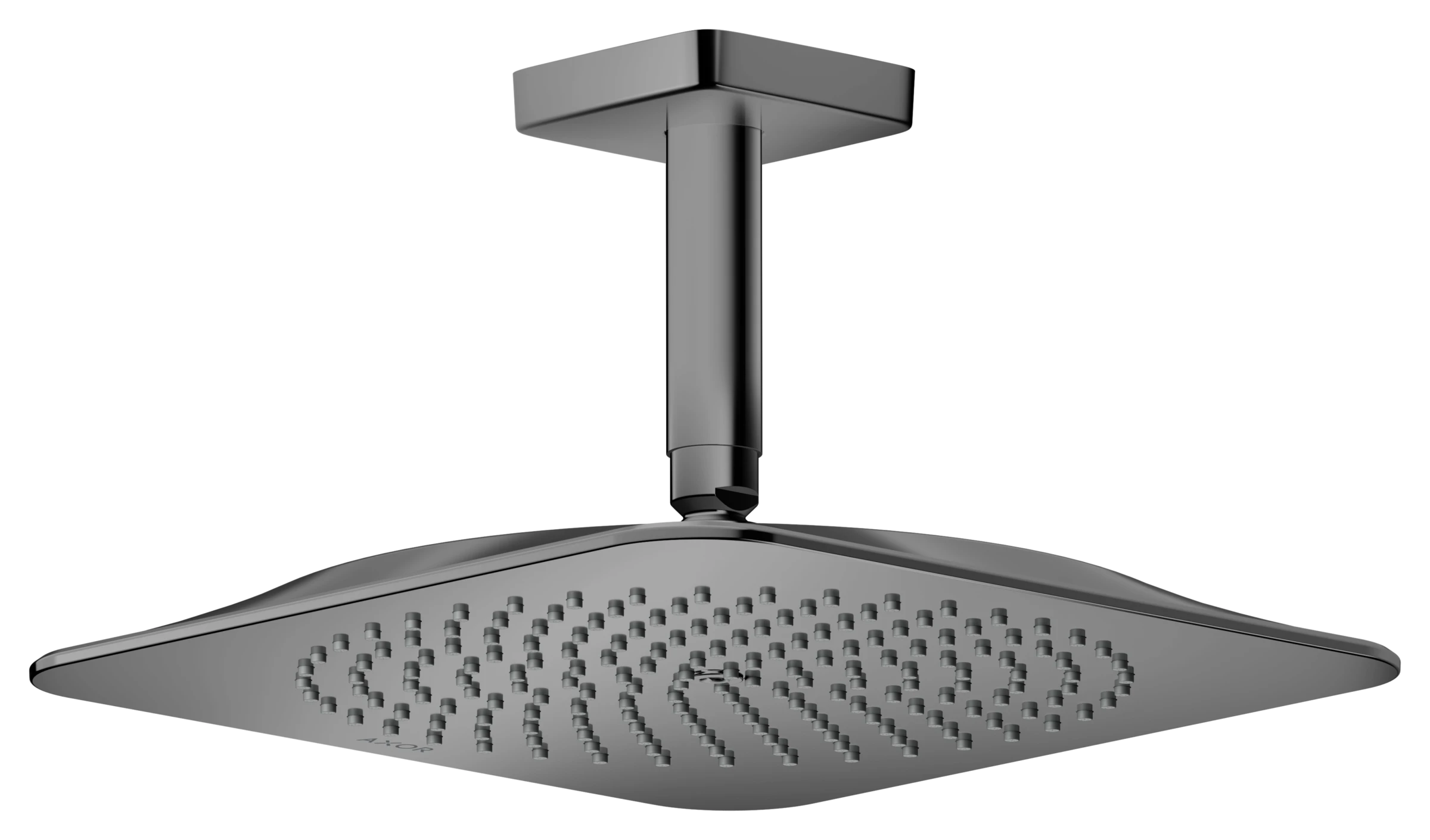 Axor Citterio C Overhead Showers 373 X 373 X 105mm Gunmetal/chrome - Polished