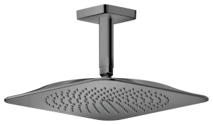 Axor Citterio C Overhead Showers 373 X 373 X 105mm Gunmetal/chrome - Polished