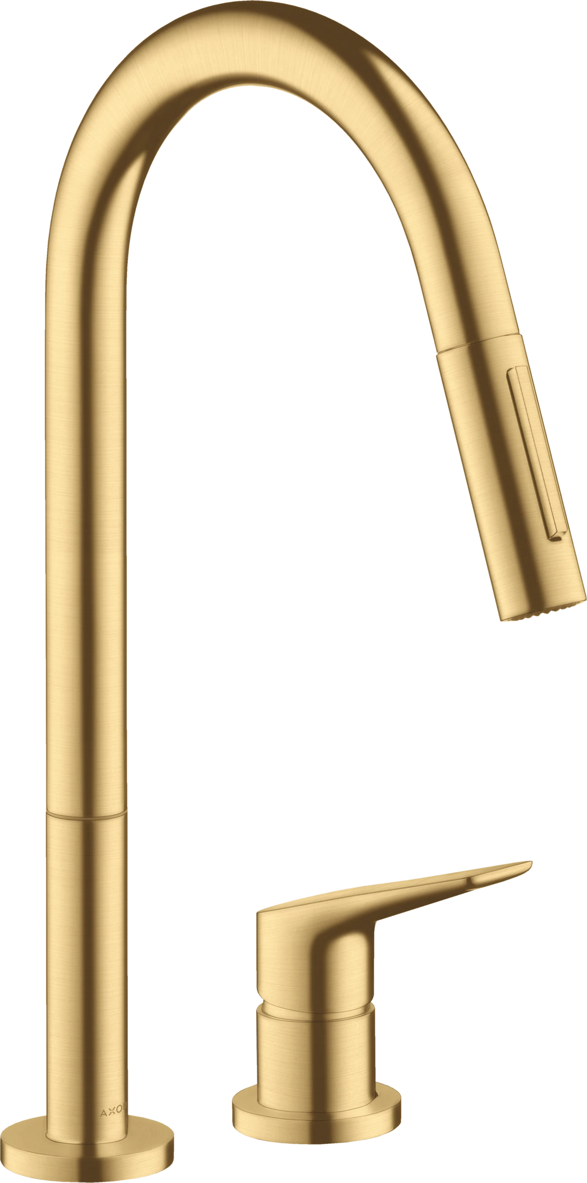 Axor Citterio M Manual Kitchen Mixers 555 X 310 X 110mm Gold - Brushed