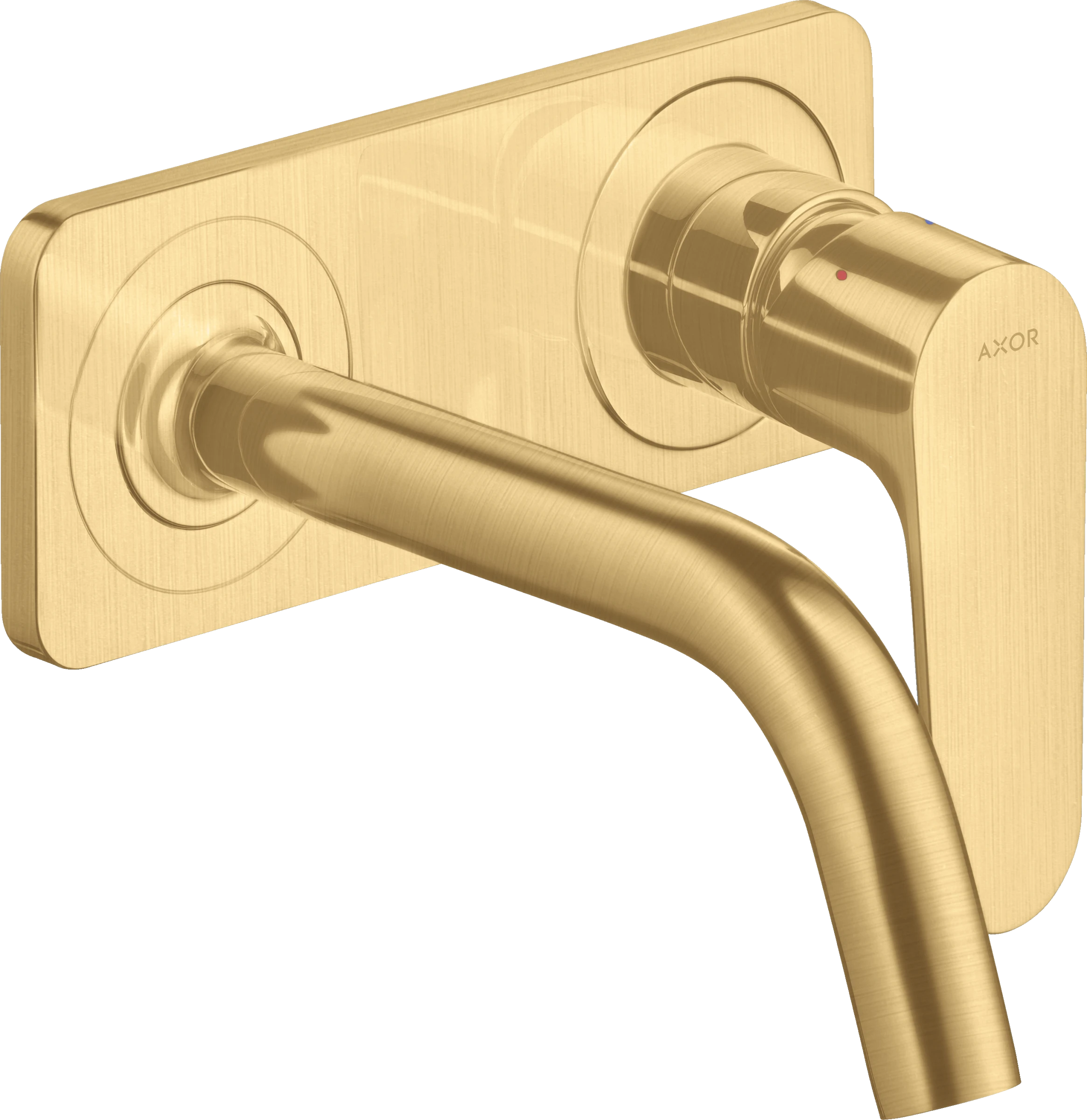 Axor Citterio M Manual Mixers 259 X 236 X 90mm Gold - Brushed