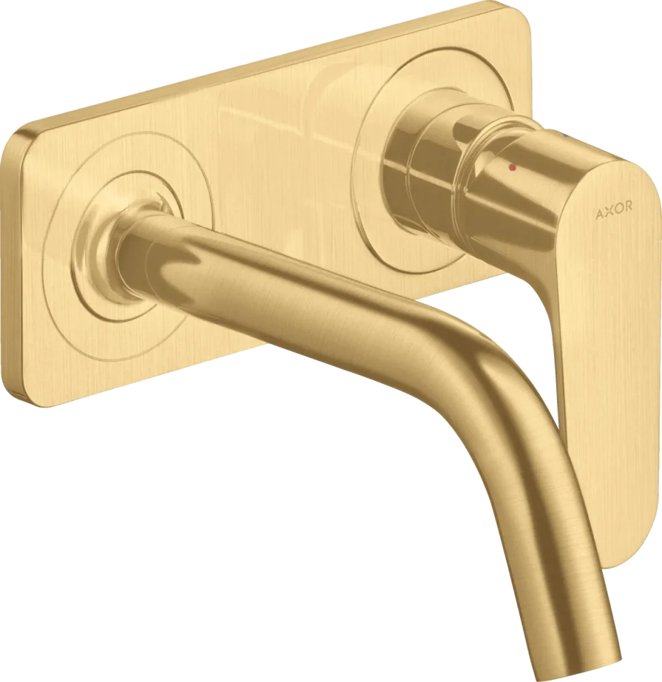 Axor Citterio M Manual Mixers 259 X 236 X 90mm Gold - Brushed product image - Image 1