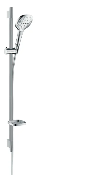 Hansgrohe Raindance Select E Shower Rail Sets 1002 X 149 X 65mm White/chrome