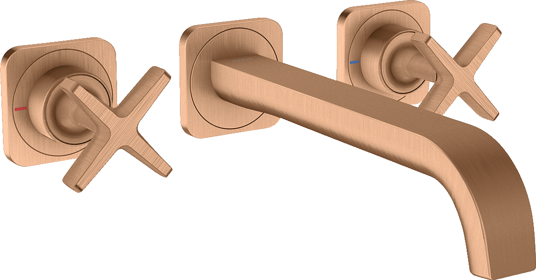 Axor Citterio E Manual Mixers 257 X 235 X 81mm Bronze - Brushed