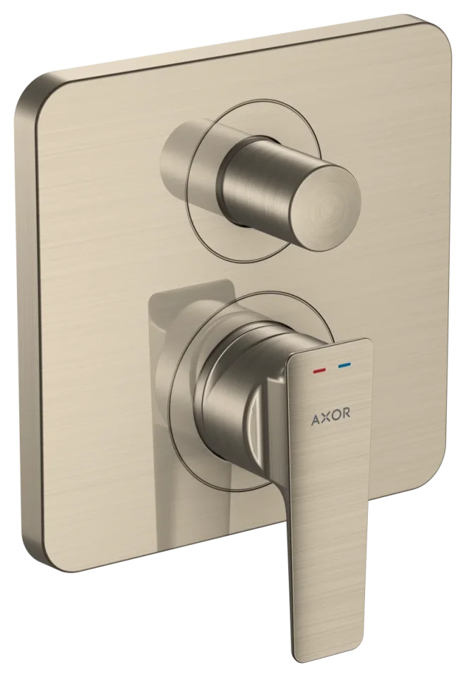 Axor Citterio E Bath Mixers Concealed 215 X 180 X 130mm Nickel - Brushed product image - Image 1