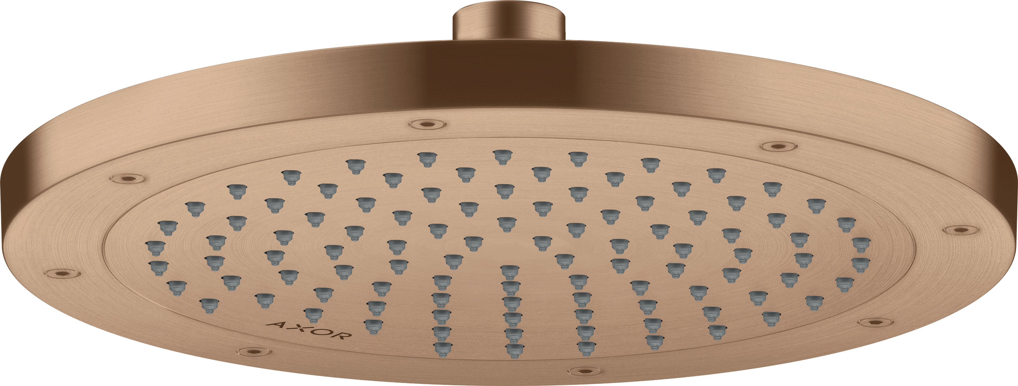 Axor Showersolutions Overhead Showers 283 X 265 X 91mm Rose Gold/gold - Brushed