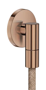 Axor Wall Outlet Fine Wall Outlet 84 X 65 X 95mm Rose Gold/gold - Polished