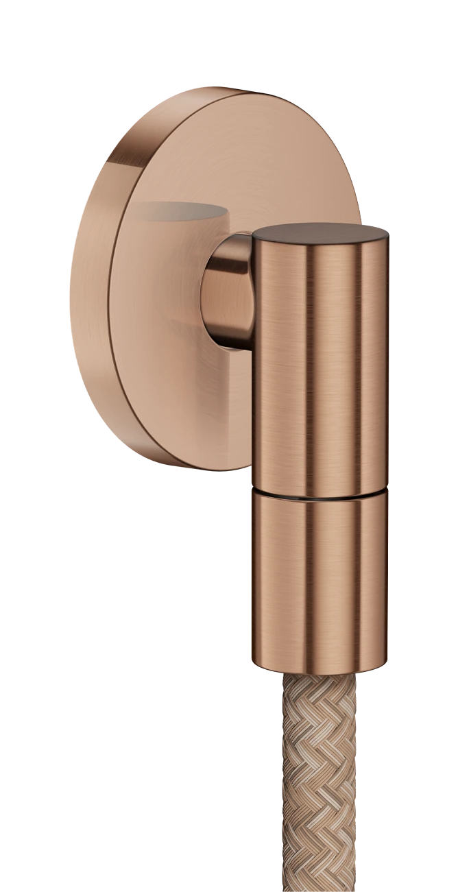 Axor Wall Outlet Fine Wall Outlet 84 X 65 X 95mm Rose Gold/gold - Brushed