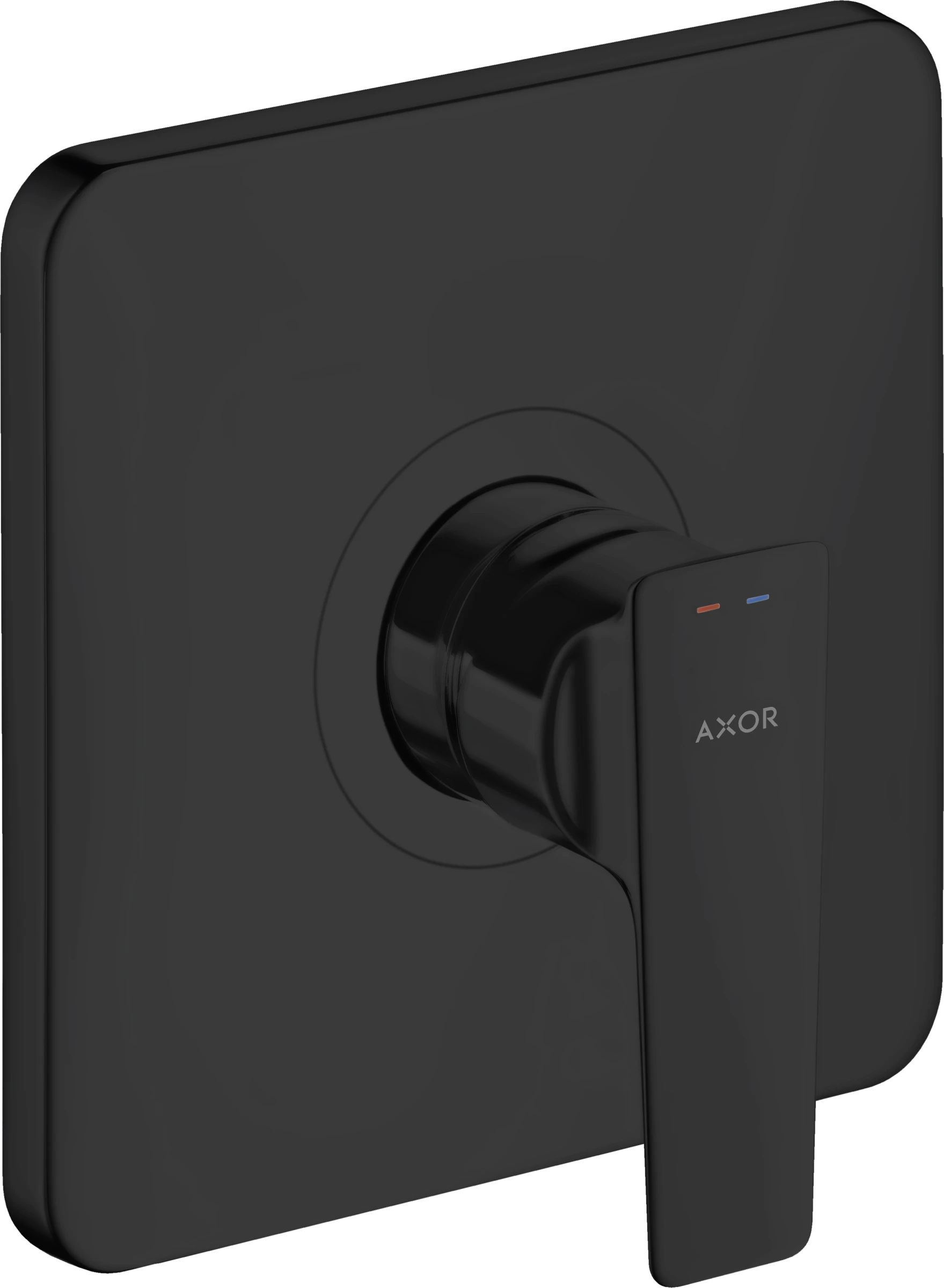 Axor Citterio E Shower Mixers Concealed 215 X 180 X 130mm Black - Matt
