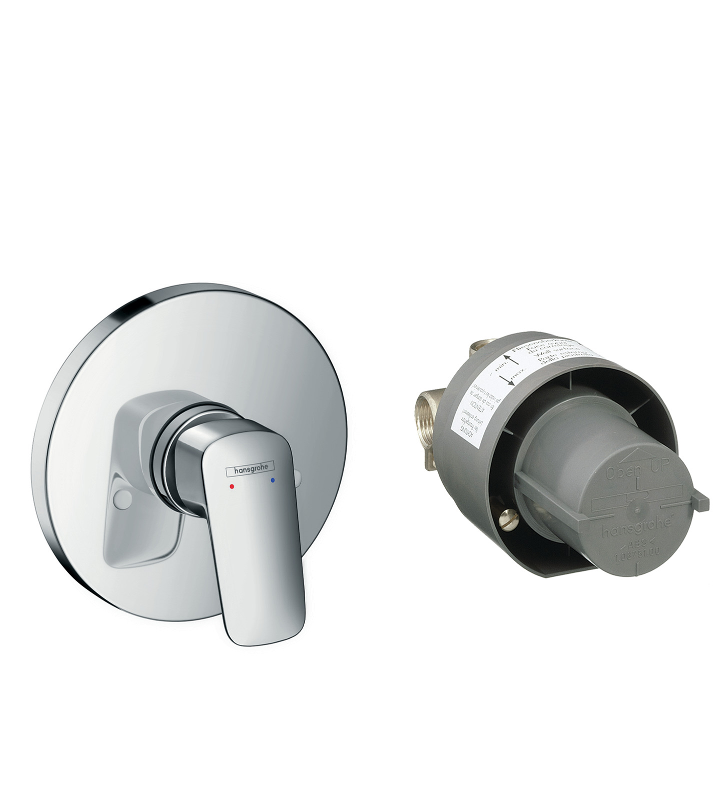 Hansgrohe Logis Shower Mixers Concealed 219 X 185 X 139mm Chrome