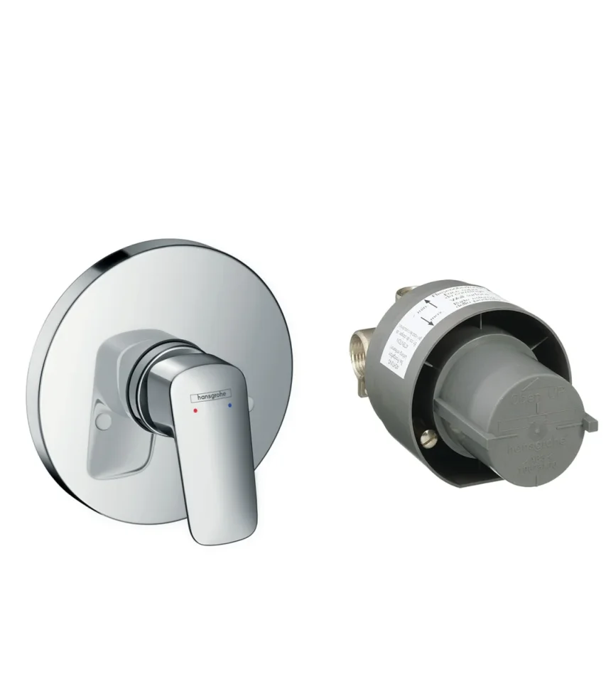 Hansgrohe Logis Shower Mixers Concealed 219 X 185 X 139mm Chrome product image - Image 1