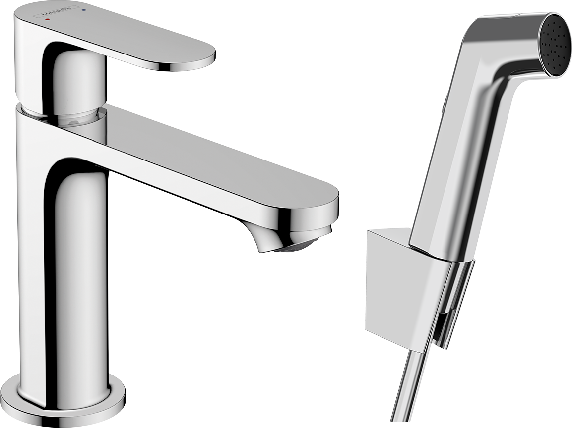 Hansgrohe Rebris S Manual Mixers 555 X 310 X 80mm Chrome