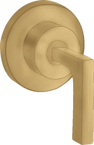Axor Citterio Shut-off Valves 130 X 110 X 87mm Gold - Brushed product image - Image 1
