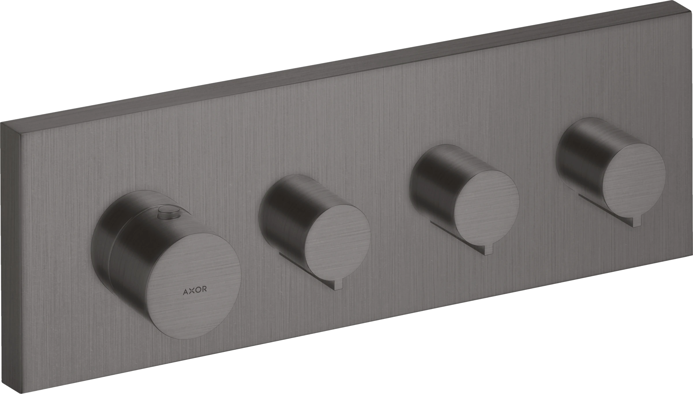 Axor Showersolutions Thermostatic Shower Mixer Concealed 440 X 238 X 102mm Gunmetal/chrome - Brushed