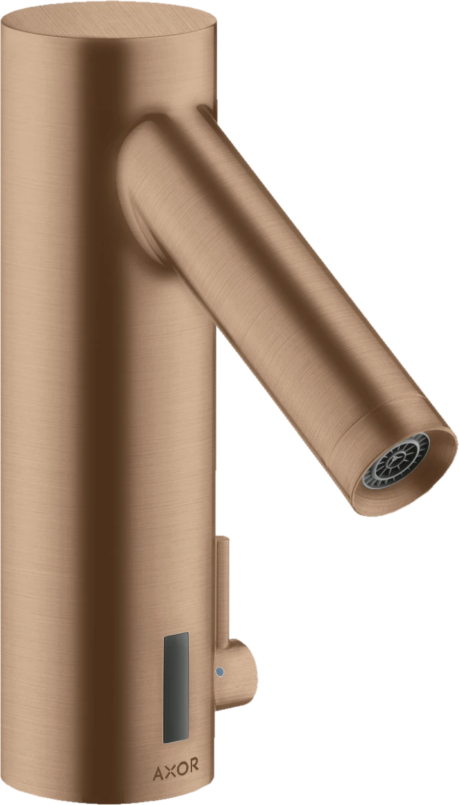 Axor Starck Electronic Taps 397 X 234 X 105mm Rose Gold/gold - Brushed