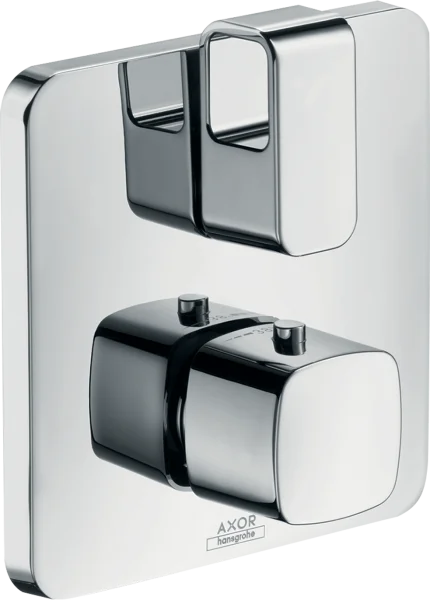 Axor Urquiola Thermostatic Shower Mixer Concealed 217 X 187 X 135mm Gold - Brushed