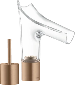 Axor Starck V Manual Mixers 400 X 280 X 160mm Rose Gold/gold - Brushed