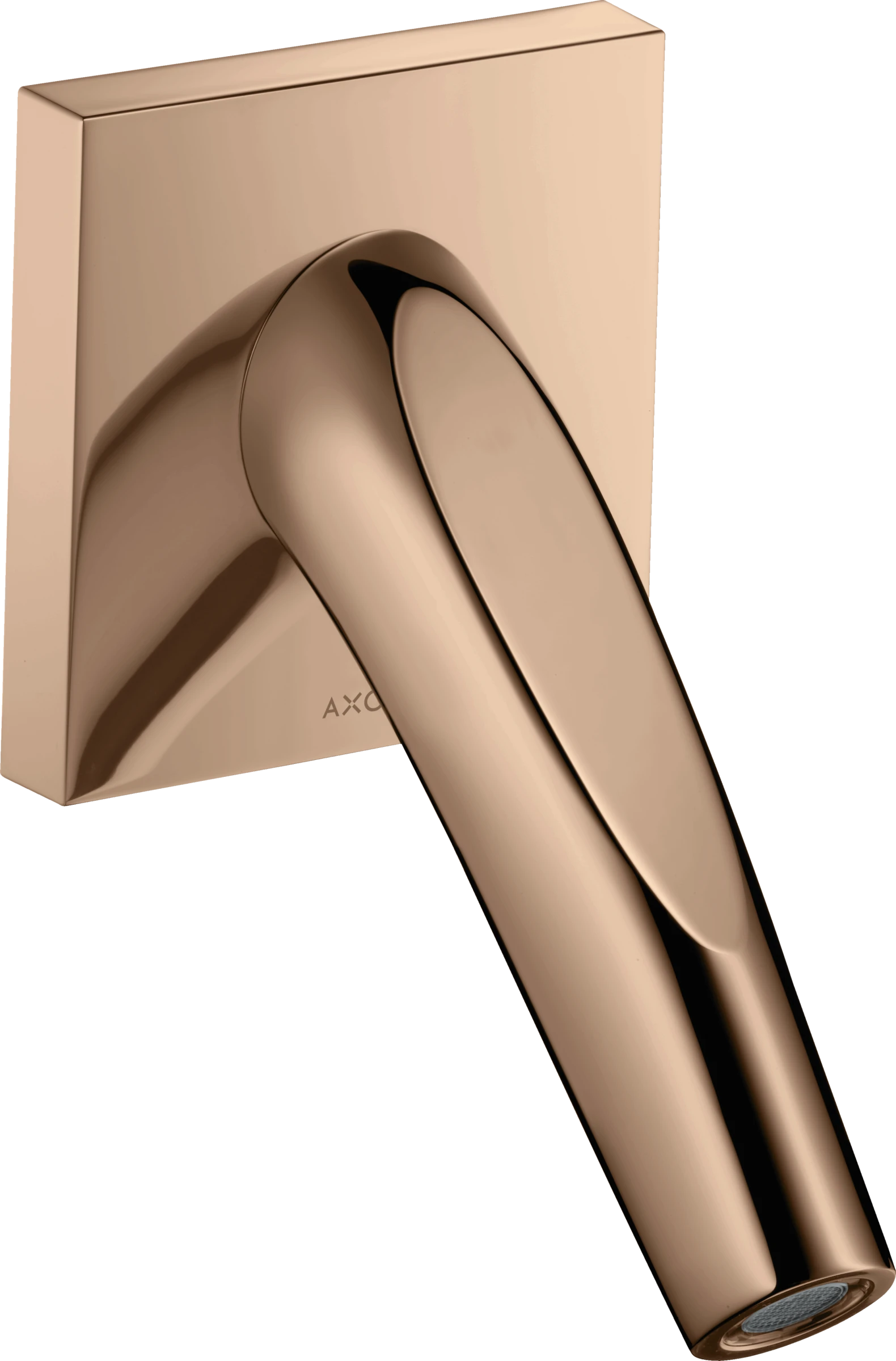 Axor Starck Organic Bath Fillers 220 X 187 X 135mm Rose Gold/gold - Polished