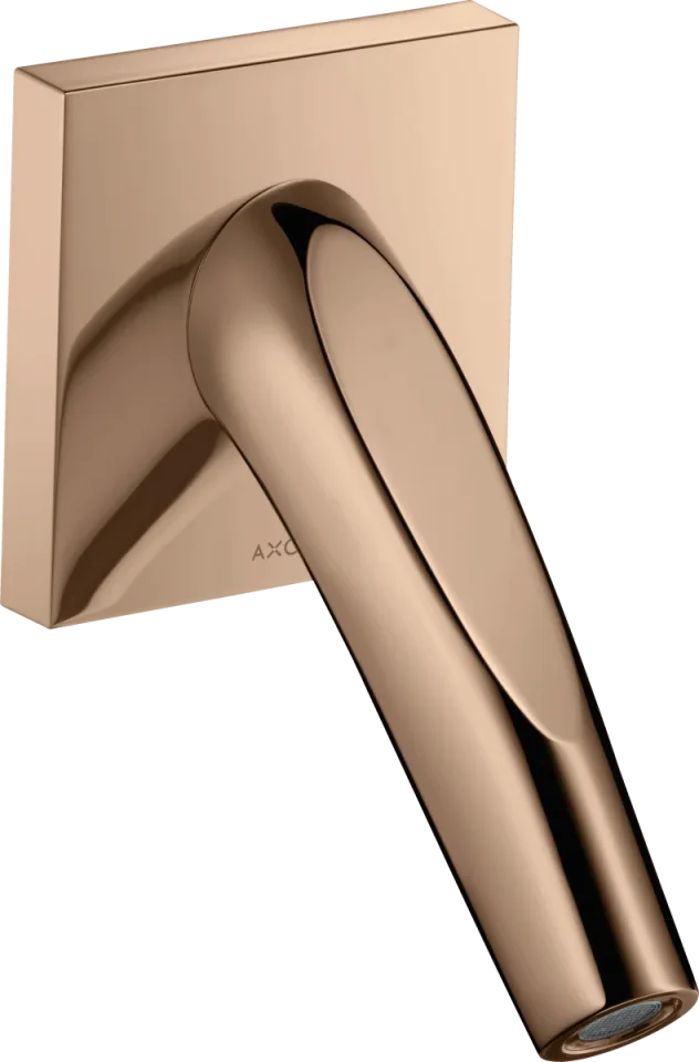 Axor Starck Organic Bath Fillers 220 X 187 X 135mm Rose Gold/gold - Polished product image - Image 1