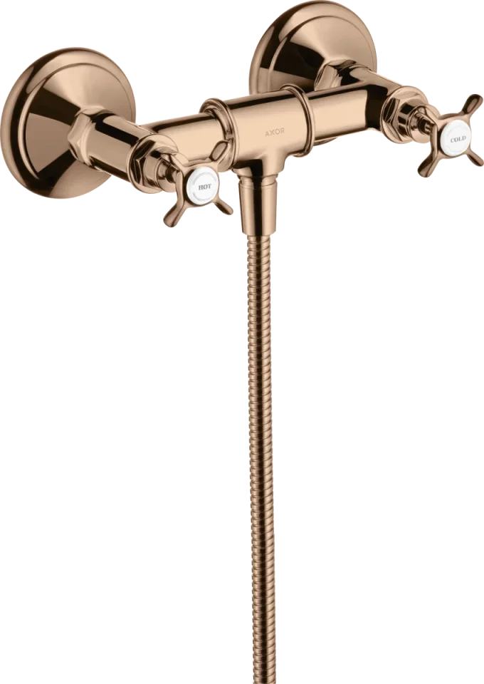 Axor Montreux Shower Mixers Exposed 240 X 180 X 155mm Rose Gold/gold - Polished product image - Image 1