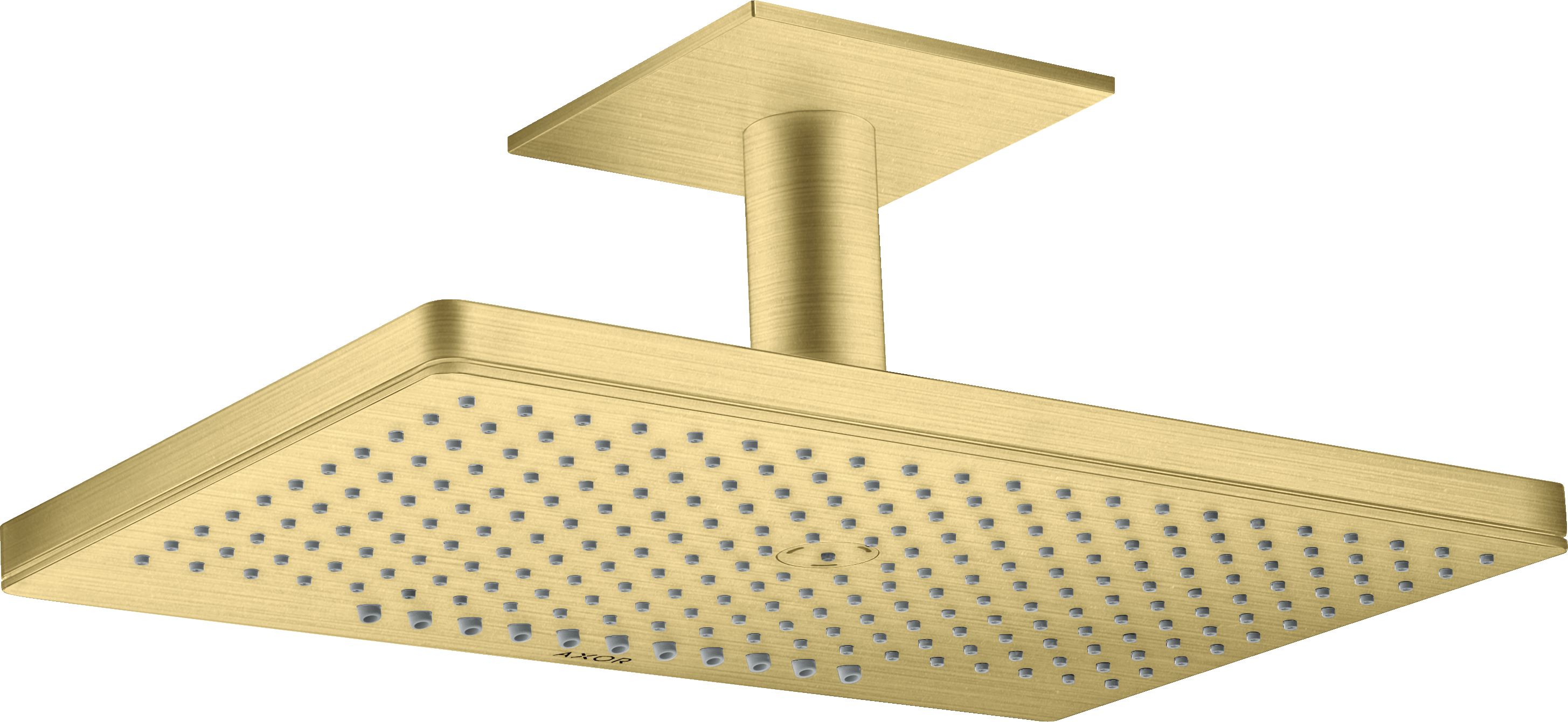 Axor Showersolutions Overhead Showers 585 X 385 X 210mm Brass - Brushed