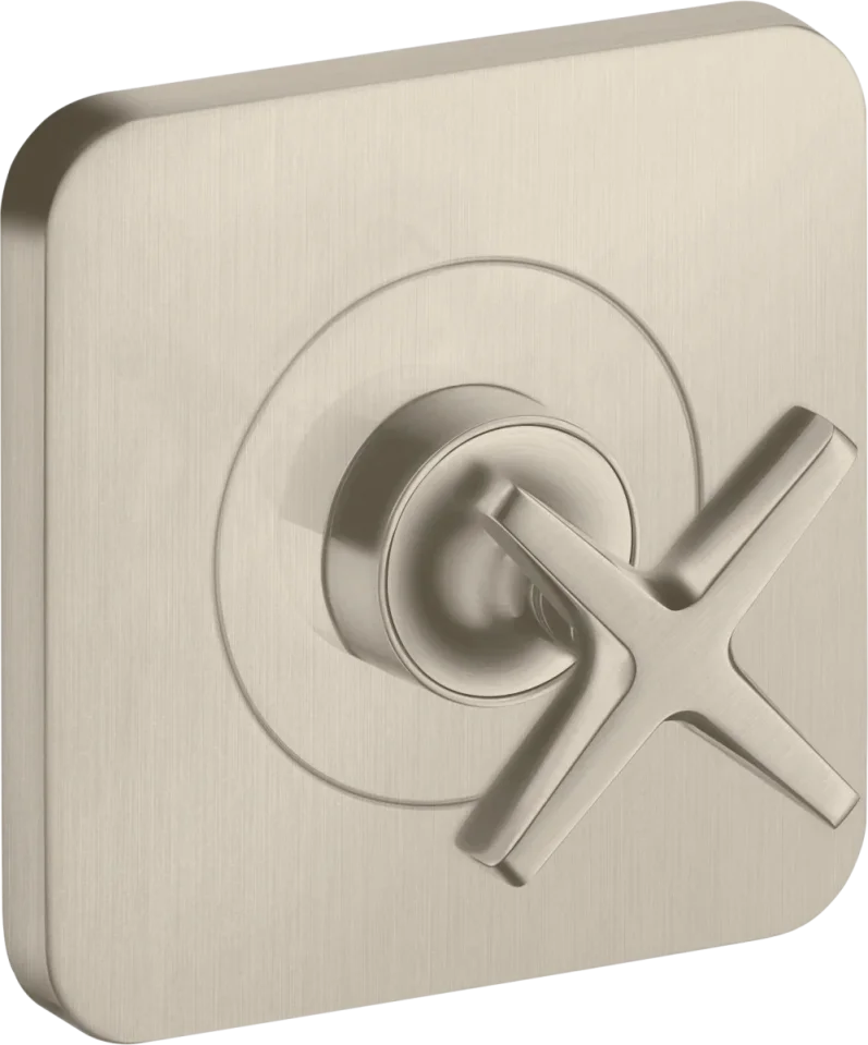 Axor Citterio E Shut-off Valves 300 X 206 X 136mm Nickel - Brushed product image - Image 1