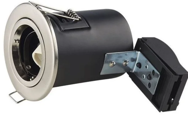 By Design GU10 Fire Rated Downlight Fitting - Quick Connector - White