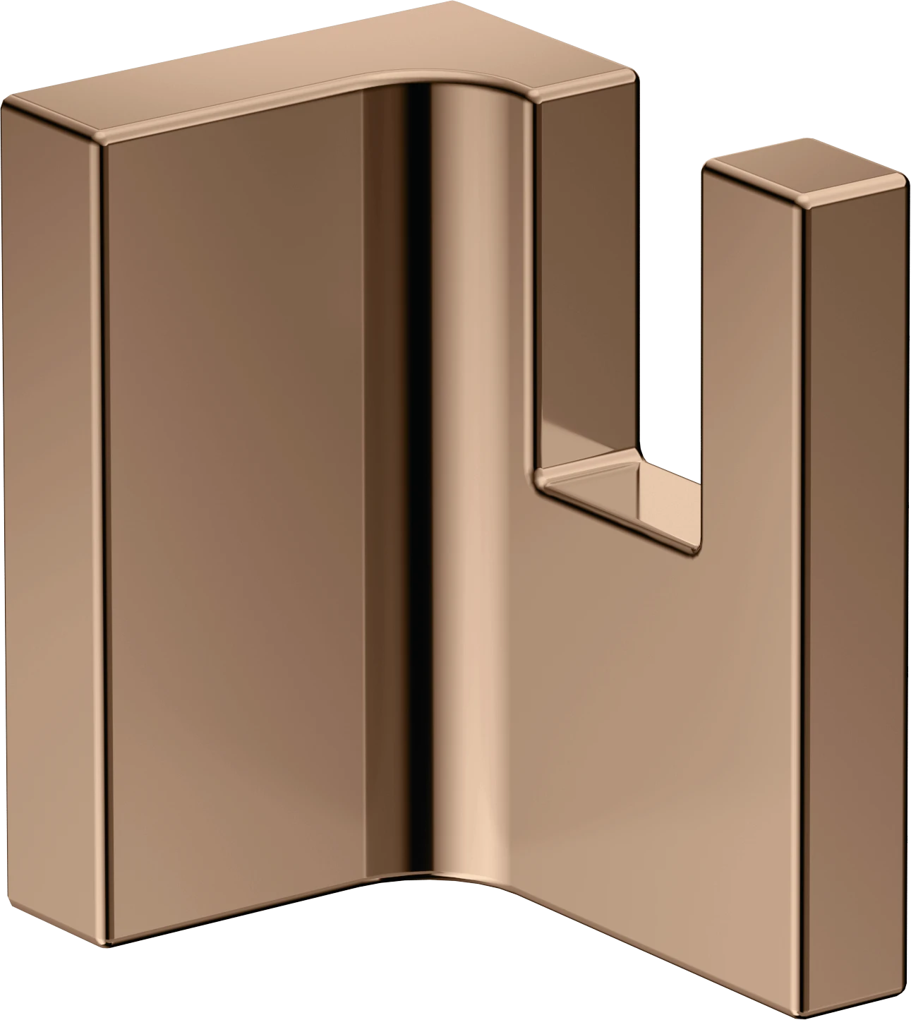 Axor Universal Rectangular Hooks 130 X 112 X 86mm Rose Gold/gold - Polished