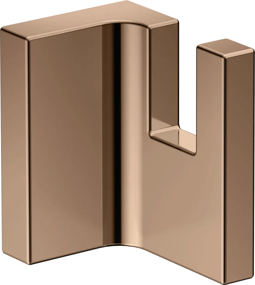 Axor Universal Rectangular Hooks 130 X 112 X 86mm Rose Gold/gold - Polished product image - Image 1
