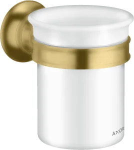 Axor Montreux Tooth Brush Tumbler 180 X 150 X 80mm Gold - Brushed