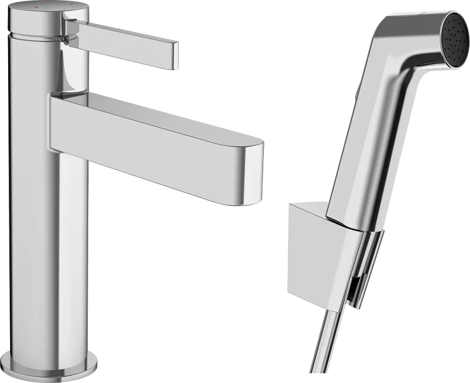 Hansgrohe Finoris Manual Mixers 560 X 310 X 85mm Chrome product image - Image 1