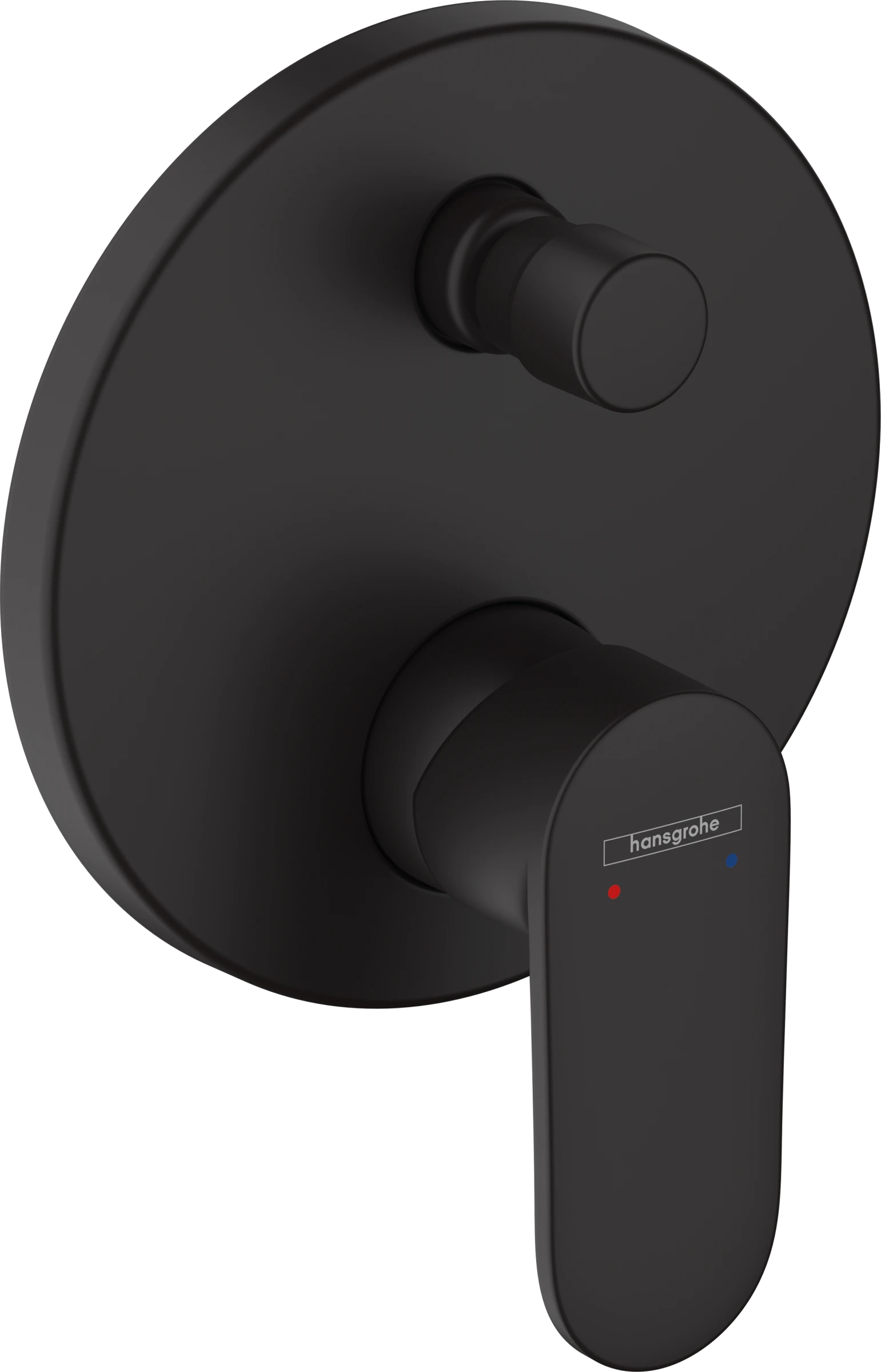 Hansgrohe Vernis Blend Bath Mixers Concealed 244 X 188 X 134mm Black - Matt
