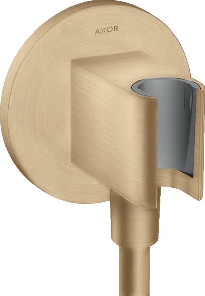 Axor Showersolutions Wall Outlet 132 X 112 X 87mm Bronze - Brushed