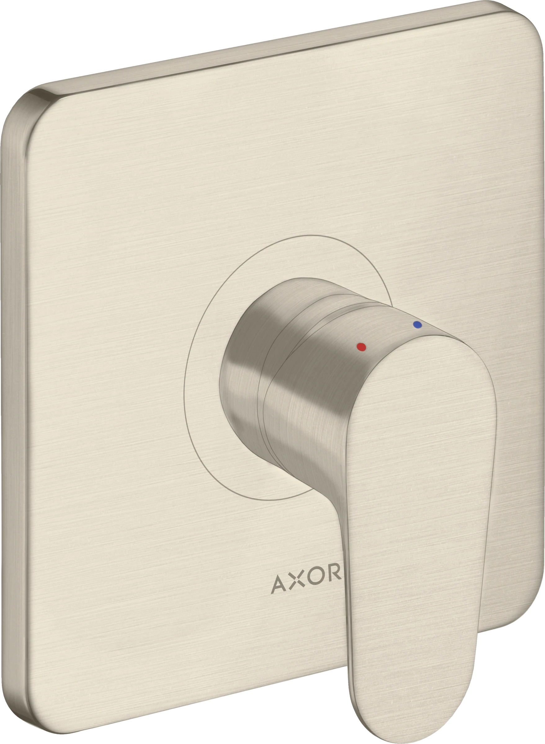 Axor Citterio M Shower Mixers Concealed 217 X 187 X 135mm Nickel - Brushed